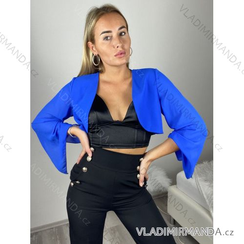 Women's elegant long sleeve bolero (S/M ONE SIZE) ITALIAN FASHION IM9235170