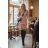 Short summer dress short sleeve women's oversized (40/42/44 ONE SIZE) ITALIAN FASHION IMD25022