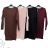 Short summer dress short sleeve women's oversized (40/42/44 ONE SIZE) ITALIAN FASHION IMD25022