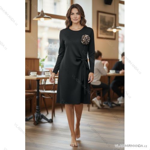 Dress oversize short sleeve womens (UNI S-L) ITALIAN FASHION IMD20187