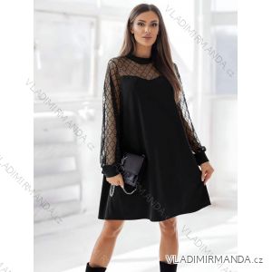 Dress oversize short sleeve womens (UNI S-L) ITALIAN FASHION IMD20187