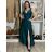 Elegant formal dress with straps for women (S / M ONE SIZE) ITALIAN FASHION IM325100/DUR L / XL Brown