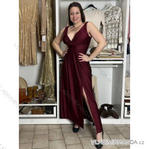 Elegant formal dress with straps for women (S / M ONE SIZE) ITALIAN FASHION IM325100/DUR