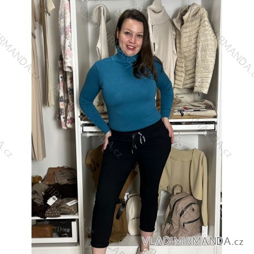 Elegant long women's pants (UNI S-L) ITALIAN FASHION IMD20251 S / M / L black