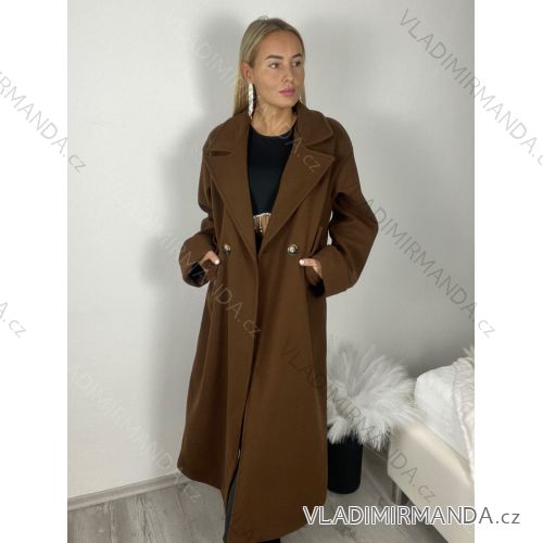 Women's long sleeve coat (40/42/44 ONE SIZE) ITALIAN FASHION IMPVN25251006