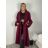 Women's long sleeve coat (40/42/44 ONE SIZE) ITALIAN FASHION IMPVN25251006