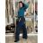 Women's wide-leg jeans, long, oversized (38-48) GOODIES GOD253848 34 blue