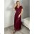 Women's Strapless Long Party Dress (S/M ONE SIZE) ITALIAN FASHION IMPSH245192 S / M modrá petrolejová