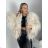Fur coat, furry, winter, long sleeve, women's (S/M/L ONE SIZE) ITALIAN FASHION IMM259411LS/DUR