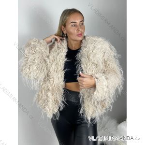 Fur coat, furry, winter, long sleeve, women's (S/M/L ONE SIZE) ITALIAN FASHION IMM259411LS/DUR
