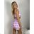 Buttoned Dress with Buttoned Ladies (uni s-m) ITALIAN FASHION IM2203948