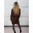 Women's Elegant Long Sleeve Dress (S/M ONE SIZE) ITALIAN FASHION IMPBB23B20866