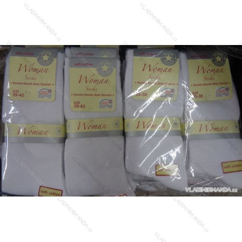 Socks weak classical white women (35-42) VIRGIN GERMANY H-3305
