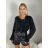 Women's Long Sleeve Knitted Turtleneck Sweater (S/M ONE SIZE) ITALIAN FASHION IM323001