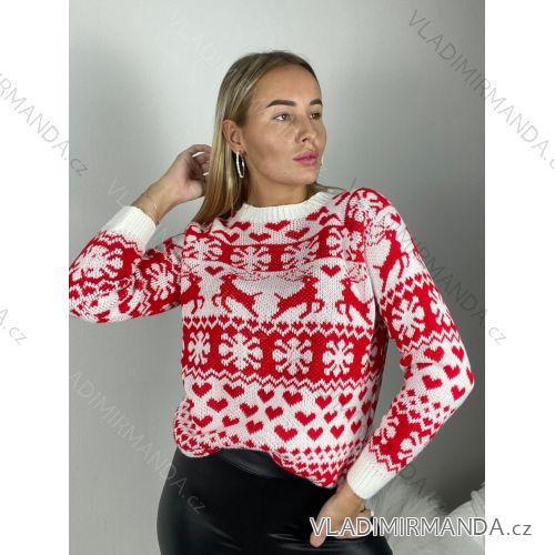 Women's long sleeve sweater (uni L / XL) ITALIAN MODA IM7191009