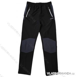 Kalhoty softshellové dětstké dorost chlapecké (116-146) WOLF B2194