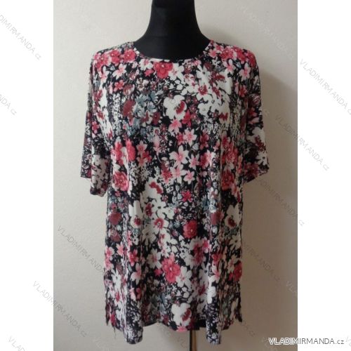 Tunic short sleeve floral ladies (l-2xl) MADE IN CHINA 3522_CH