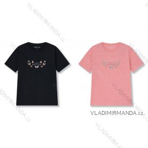 WOLF D2522 Women's Plus Size Short Sleeve T-Shirt (M-3XL).