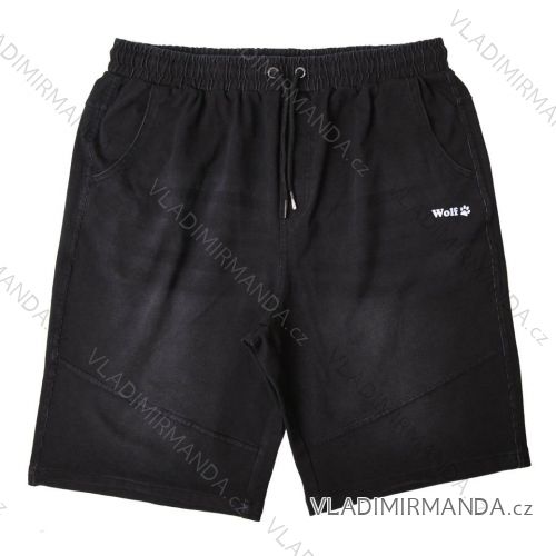 Men's jeans shorts (M-3XL) WOLF T2435/PCS