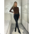 Women's long jeans (29-38) M.SARA MSR25MS2071-B