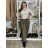 Women's Summer Long Harem Pants (42/44/46 ONE SIZE) ITALIAN FASHION IM424361