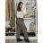 Women's Summer Long Harem Pants (42/44/46 ONE SIZE) ITALIAN FASHION IM424361
