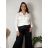Women's Long Sleeve Shirt (S/M ONE SIZE) ITALIAN FASHION IMPBB23C16680