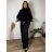 Women's Oversized Knitted Long Sleeve Sweater (S/M ONE SIZE) ITALIAN FASHION IMSN2416125