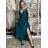 Elegant formal dress with straps for women (S / M ONE SIZE) ITALIAN FASHION IM325100/DUR L / XL Brown