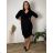 Women's short sleeve dress oversized (L-3XL) POLISH FASHION PMF20013