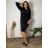 Women's short sleeve dress oversized (L-3XL) POLISH FASHION PMF20013