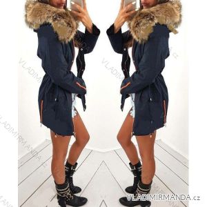 Coat with ladies' fur (m-2xl) POLSKá MODA PM217016
