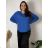 Women's Summer Long Harem Pants (42/44/46 ONE SIZE) ITALIAN FASHION IM424361  žlutá hořčicová