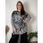 T-shirt long sleeve women (uni M-L) TURKISH MODA TM920008 XL grey