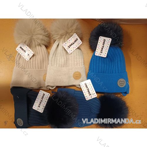 Winter hat for women, junior (one size) MADE IN POLAND PVB25001