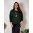 Knitted Sweater with Pendant Long Sleeve Women's (S/M/L ONE SIZE) ITALIAN FASHION IM424526