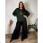 Knitted Sweater with Pendant Long Sleeve Women's (S/M/L ONE SIZE) ITALIAN FASHION IM424526