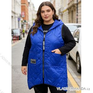 Summer dress oval short sleeve women's oversized (50/52/54 ONE SIZE) ITALIAN FASHION IM425011