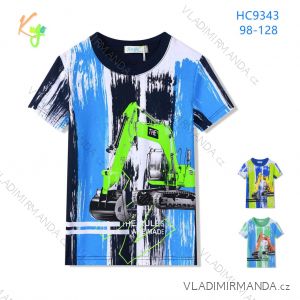 T-shirt short sleeve children's boys (98-128) KUGO HC9343