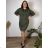 Women's elegant party long sleeve dress (S/M ONE SIZE) ITALIAN FASHION IM322282