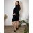 Women's elegant party long sleeve dress (S/M ONE SIZE) ITALIAN FASHION IM322282
