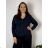 Women's Long Chiffon Short Sleeve Dress (S/M ONE SIZE) ITALIAN FASHION IMWGM23456