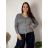 Women's Long Chiffon Short Sleeve Dress (S/M ONE SIZE) ITALIAN FASHION IMWGM23456