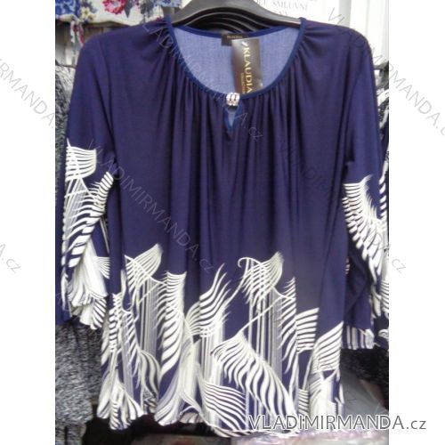 T-shirt 3/4 sleeve women's oversized (48-56) KLAUDIA POLSKá Fashion PM117045