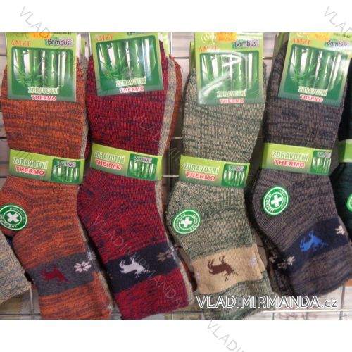 Socks warm thermo health ladies bamboo (35-42) AMZF PB753