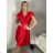 Short Sleeve Shirt Dress women (uni L-2XL) ITALIAN MODA IMS20002