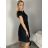 Short Sleeve Shirt Dress women (uni L-2XL) ITALIAN MODA IMS20002