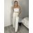 Women's short sleeve summer casual dress (S/M/L ONE SIZE) ITALIAN FASHION IMWGB25022 S / M / L black