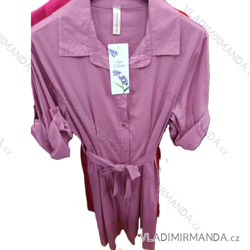 Women's Oversized Knitted Long Sleeve Sweater (S/M ONE SIZE) ITALIAN FASHION IMSN2416125