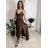 Women's Long Sleeve Knitted Turtleneck Sweater (S/M ONE SIZE) ITALIAN FASHION IM323001 S / M / L black